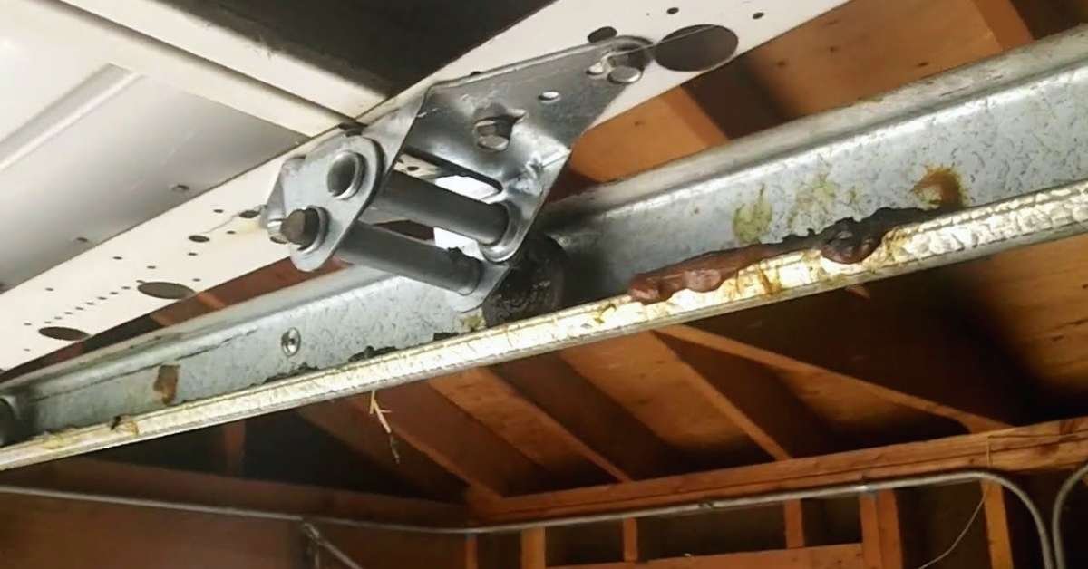 How To Remove Grease From Garage Door Tracks
