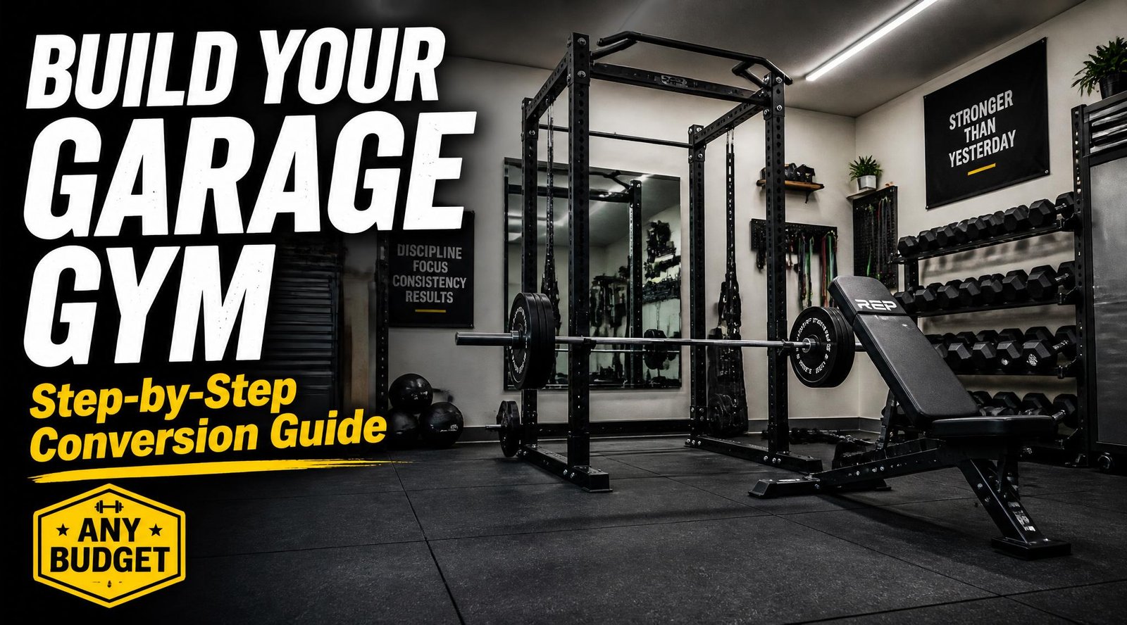 How to Convert Your Garage Into a Home Gym Complete Step-by-Step Guide (2026)