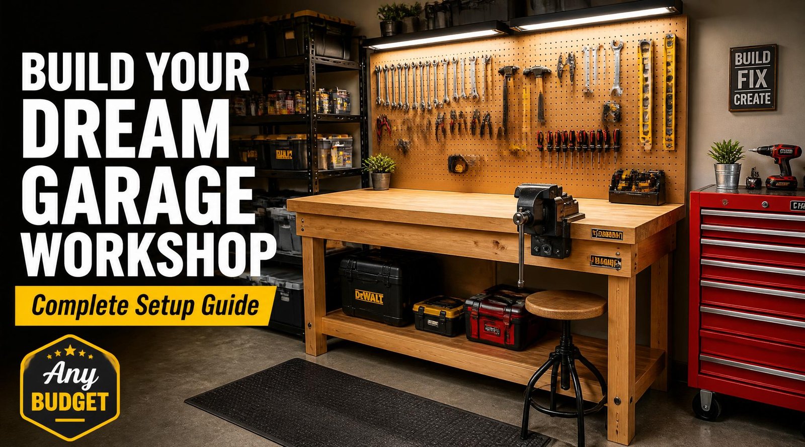 How to Set Up a Garage Workshop Complete Guide GarageDaily
