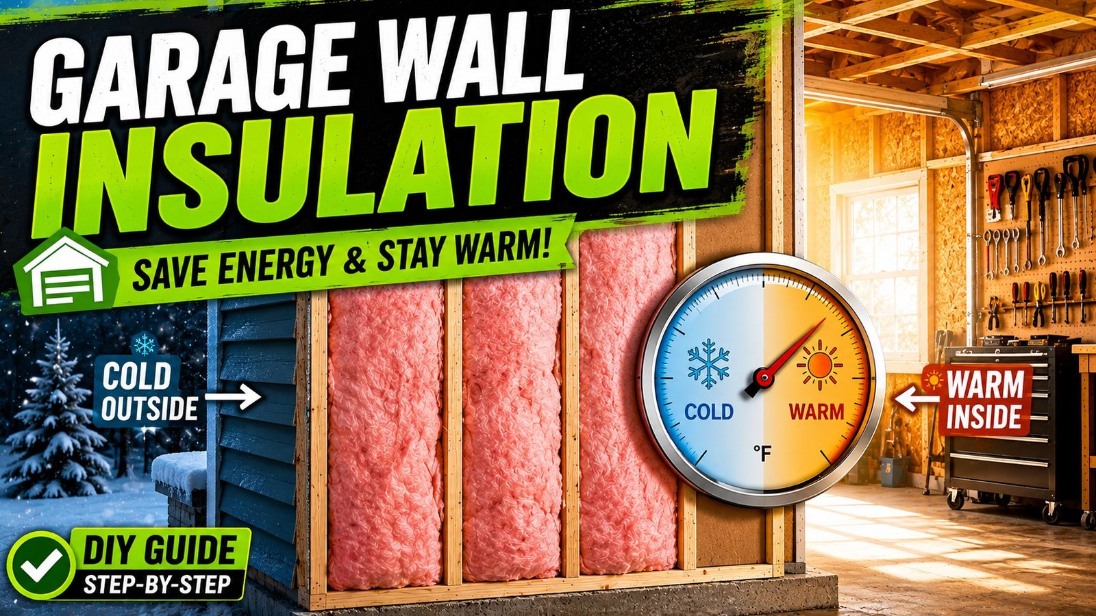 How to Insulate a Garage The Complete Step-by-Step Guide (2026)