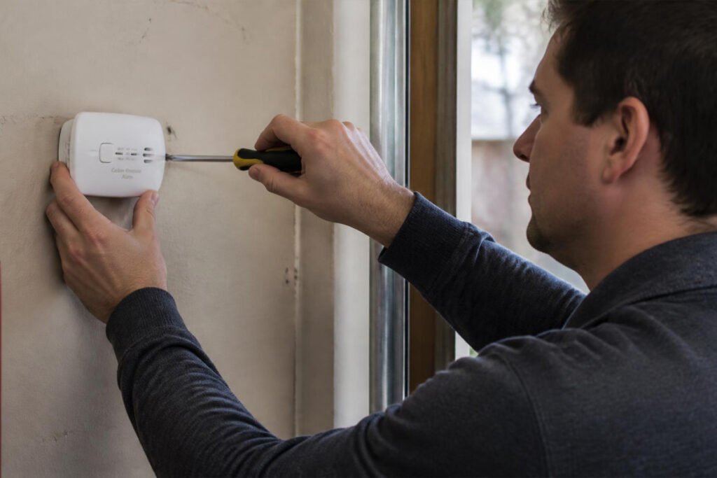 plug-in battery powered and combo carbon monoxide detectors grouped together