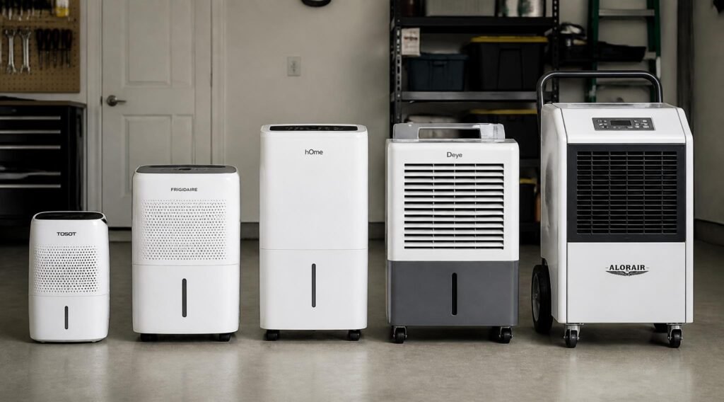 Best Dehumidifiers for the Garage: Top 5 Picks & Buying Guide